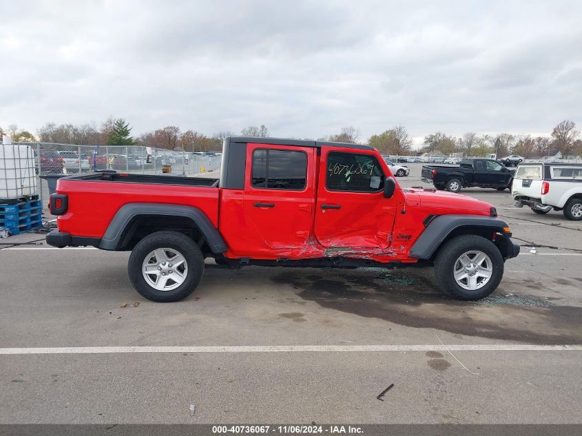 2020 Jeep Gladiator Sport S 4X4 VIN: 1C6JJTAG1LL132998 Lot: 40736067