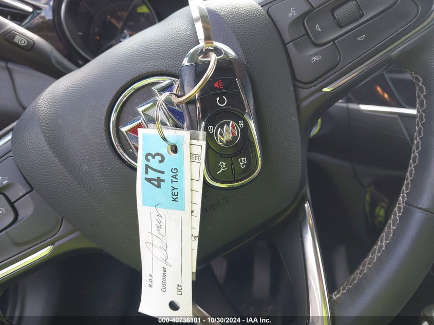 VIN KL4MMDSL8NB103869 2022 BUICK ENCORE GX FWD SELECT