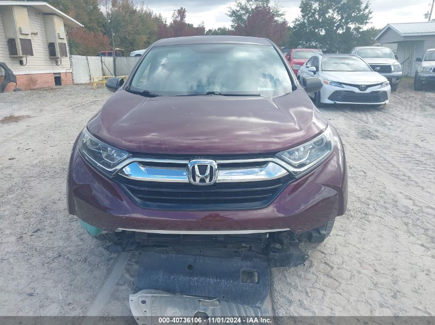 2018 Honda Cr-V Lx VIN: 2HKRW5H36JH413966 Lot: 40736106