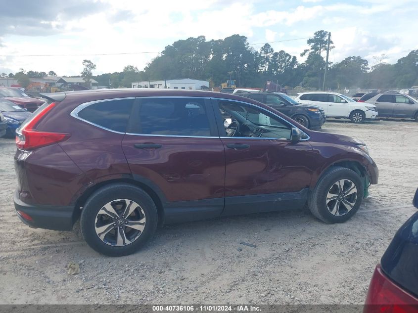 2018 Honda Cr-V Lx VIN: 2HKRW5H36JH413966 Lot: 40736106