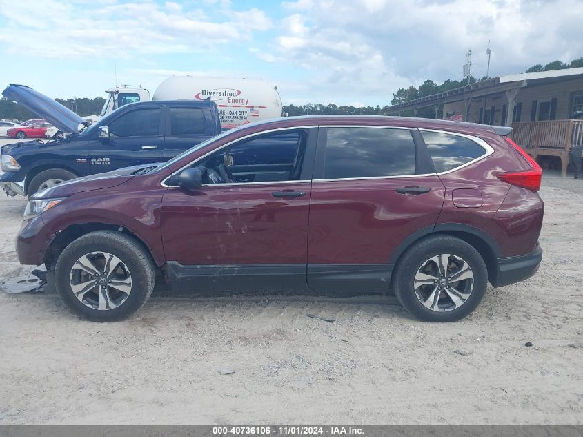 2018 Honda Cr-V Lx VIN: 2HKRW5H36JH413966 Lot: 40736106