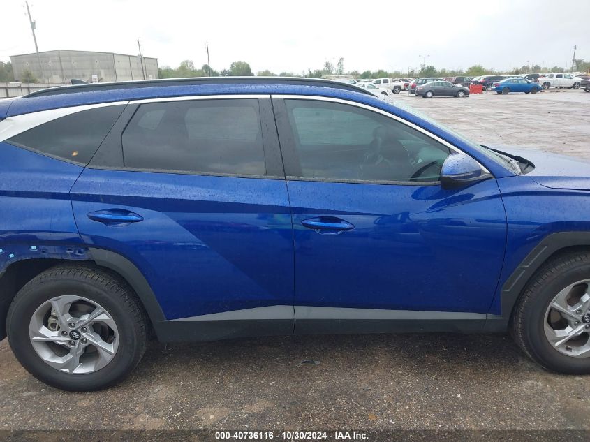 2022 Hyundai Tucson Sel VIN: 5NMJB3AE6NH154617 Lot: 40736116