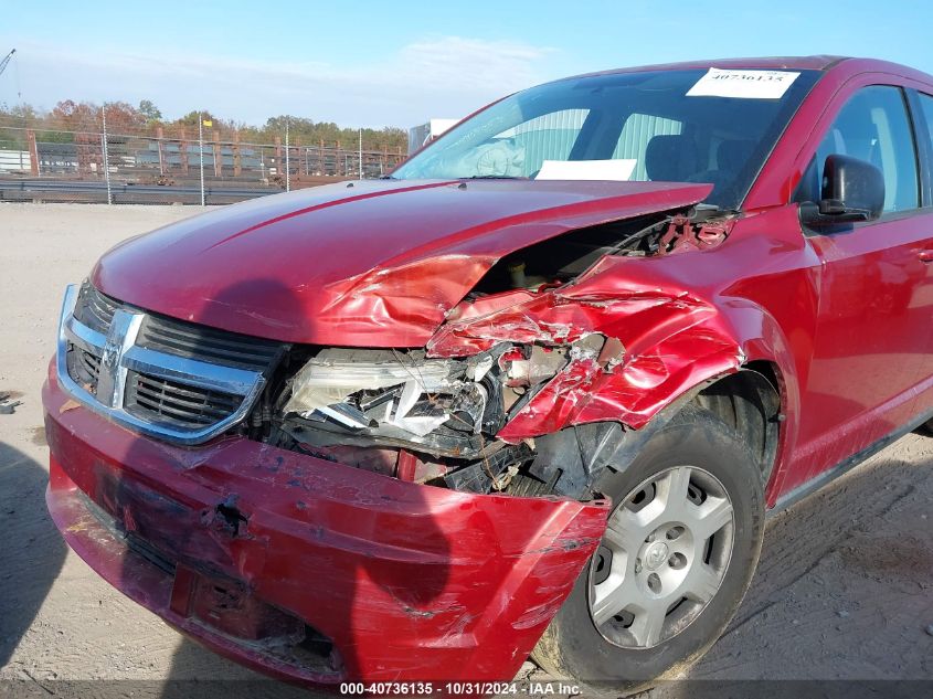 2009 Dodge Journey Se VIN: 3D4GG47BX9T198937 Lot: 40736135