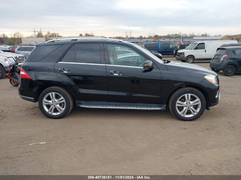 2013 Mercedes-Benz Ml 350 4Matic VIN: 4JGDA5HB7DA264376 Lot: 40736151