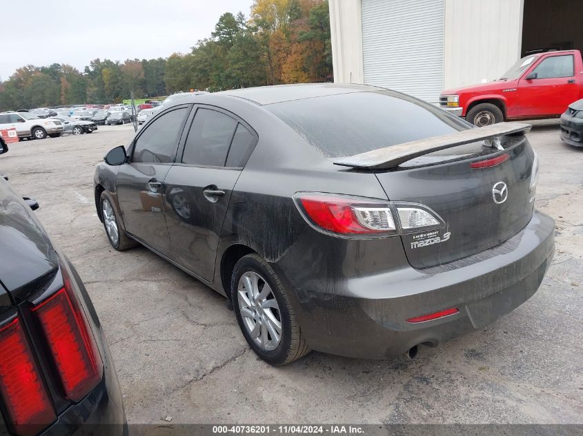 Vin: jm1bl1v79c1572887, lot: 41225611, mazda mazda3 i touring 20123