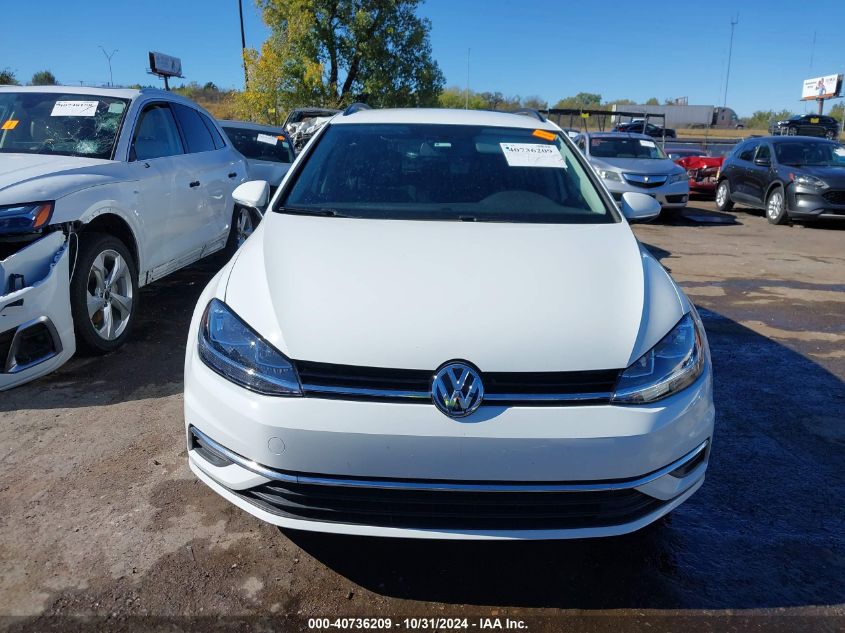 2018 Volkswagen Golf Sportwagen Tsi S/Tsi Se VIN: 3VWD17AU2JM758426 Lot: 40736209