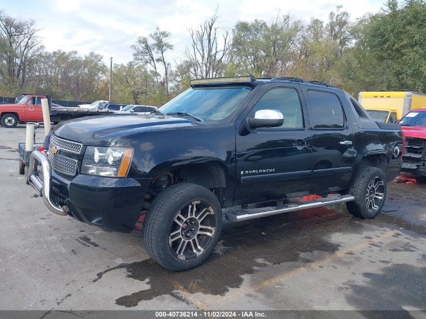 2007 Chevrolet Avalanche 1500 Ltz VIN: 3GNFK12367G279534 Lot: 40736214