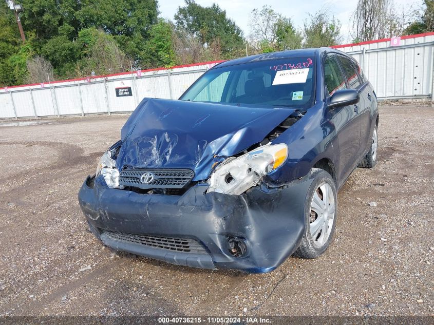 2006 Toyota Matrix VIN: 2T1KR32E86C584087 Lot: 40736215