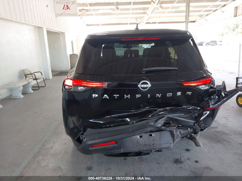 2022 Nissan Pathfinder S 2Wd VIN: 5N1DR3AA1NC201021 Lot: 40736228