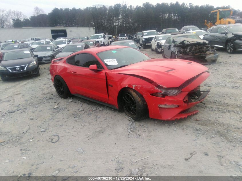 VIN 1FA6P8CF9K5184502 2019 FORD MUSTANG no.1