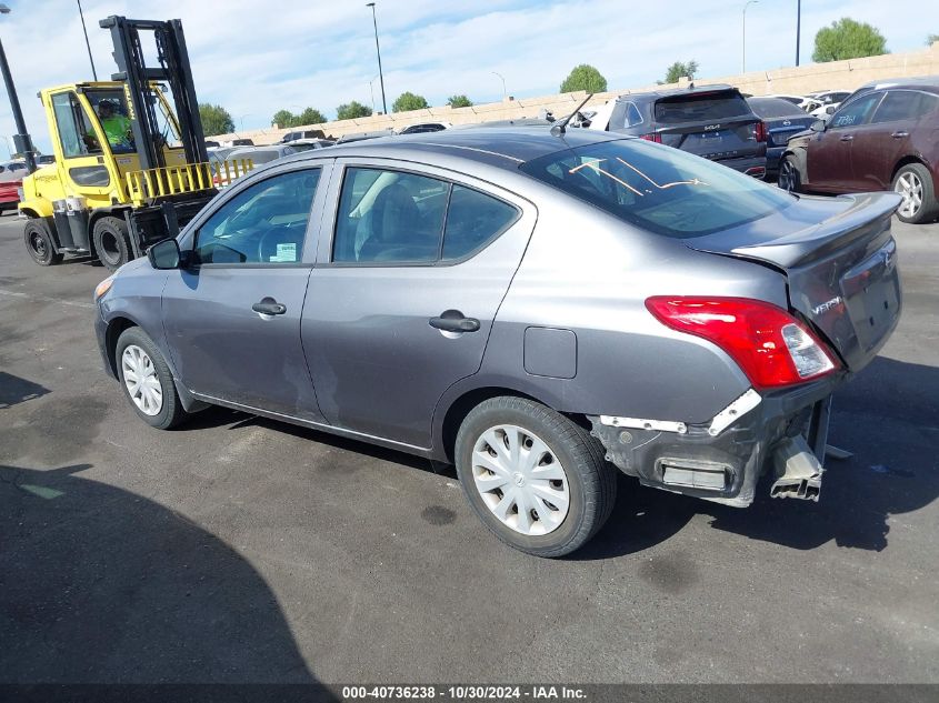 2019 Nissan Versa 1.6 S+ VIN: 3N1CN7AP0KL809199 Lot: 40736238