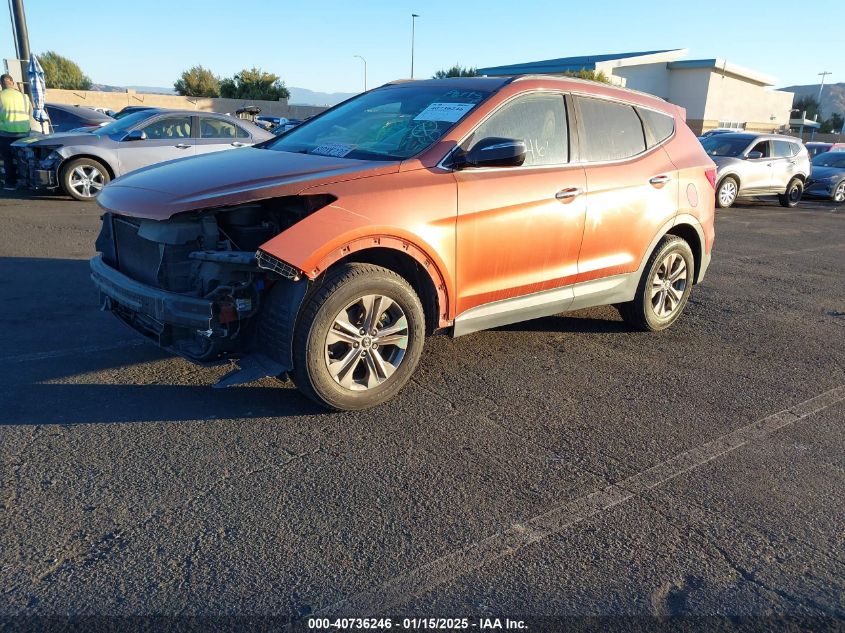 VIN 5XYZU3LB9DG114332 2013 Hyundai Santa Fe, Sport no.2