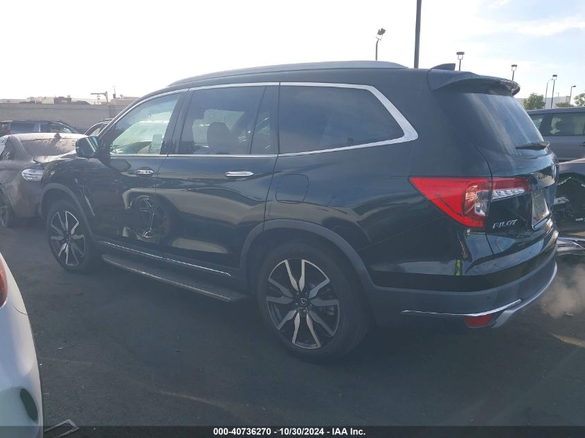 2019 Honda Pilot Touring VIN: 5FNYF5H94KB002582 Lot: 40736270