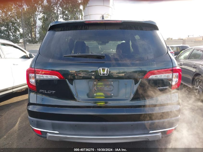 2019 Honda Pilot Touring VIN: 5FNYF5H94KB002582 Lot: 40736270