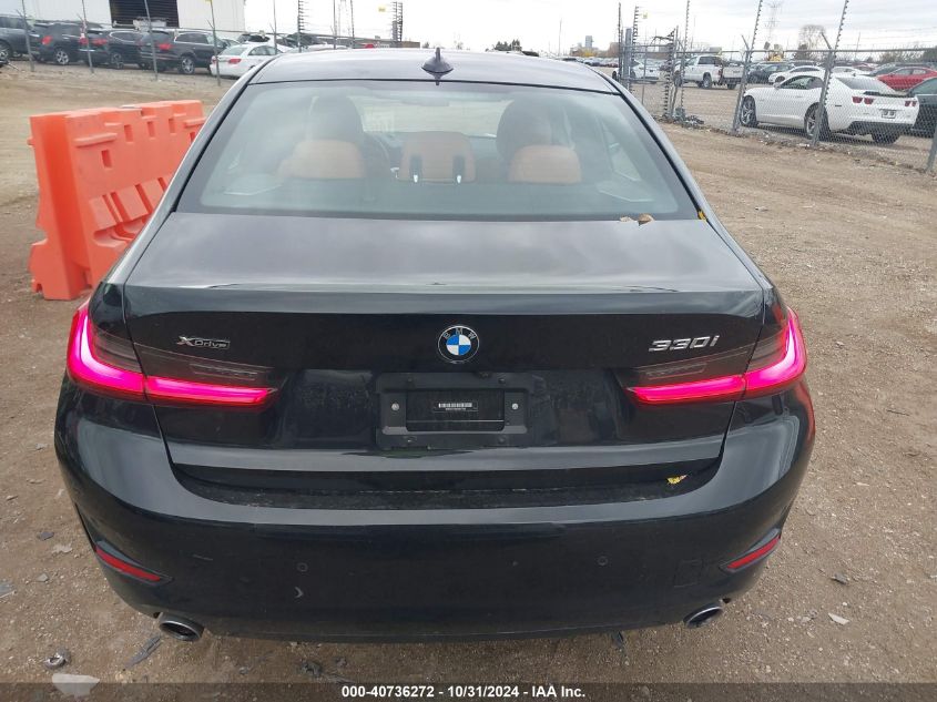 2021 BMW 330I xDrive VIN: 3MW5R7J09M8B77500 Lot: 40736272