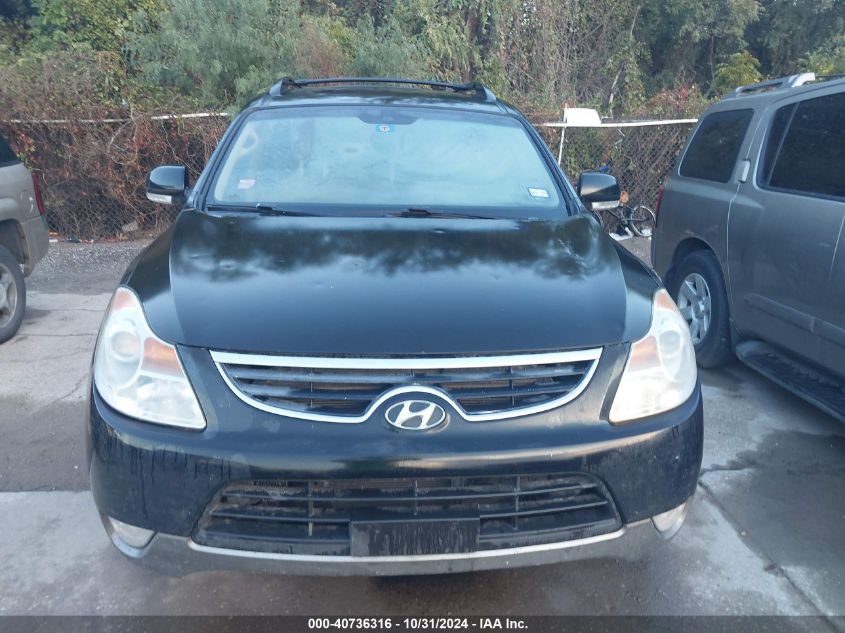 2012 Hyundai Veracruz Limited VIN: KM8NU4CC2CU187919 Lot: 40736316