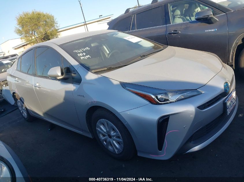 2021 Toyota Prius Le VIN: JTDKAMFU6M3131672 Lot: 40736319