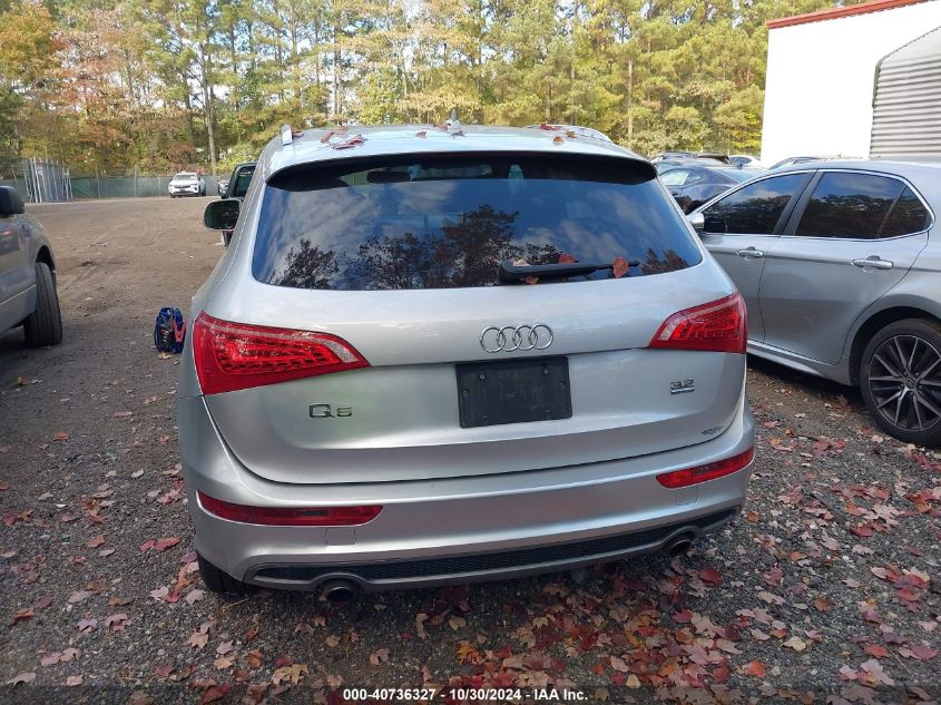 2012 Audi Q5 3.2 Premium Plus VIN: WA1DKBFP4CA005562 Lot: 40736327