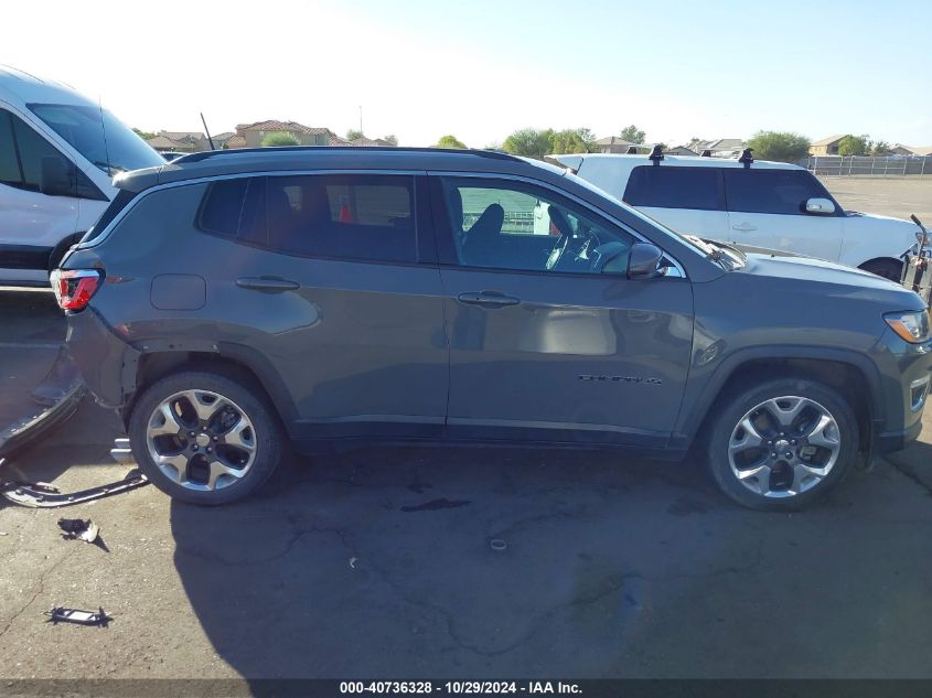 VIN 3C4NJCCBXKT772688 2019 JEEP COMPASS LIMITED FWD