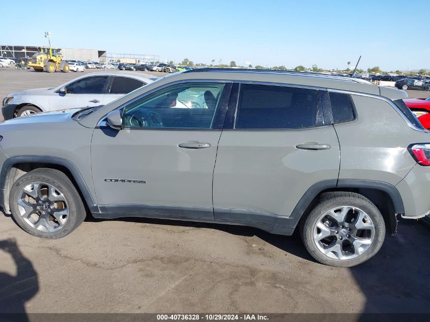 2019 Jeep Compass Limited Fwd VIN: 3C4NJCCBXKT772688 Lot: 40736328