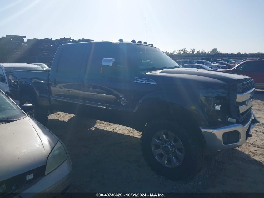 2015 Ford F-250 Lariat VIN: 1FT7W2BT8FEA44274 Lot: 40736329