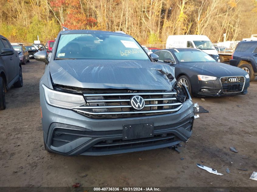 2022 VOLKSWAGEN TIGUAN 2.0T SE - 3VV2B7AX9NM027422