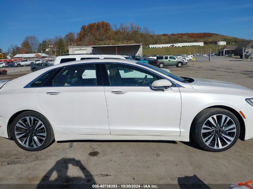 2017 Lincoln Mkz Reserve VIN: 3LN6L5F96HR663603 Lot: 40736353