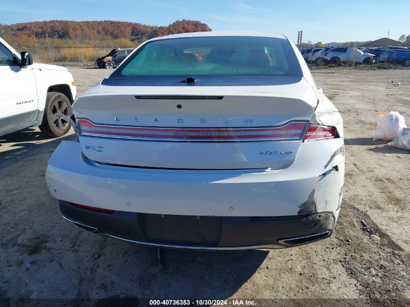 2017 Lincoln Mkz Reserve VIN: 3LN6L5F96HR663603 Lot: 40736353