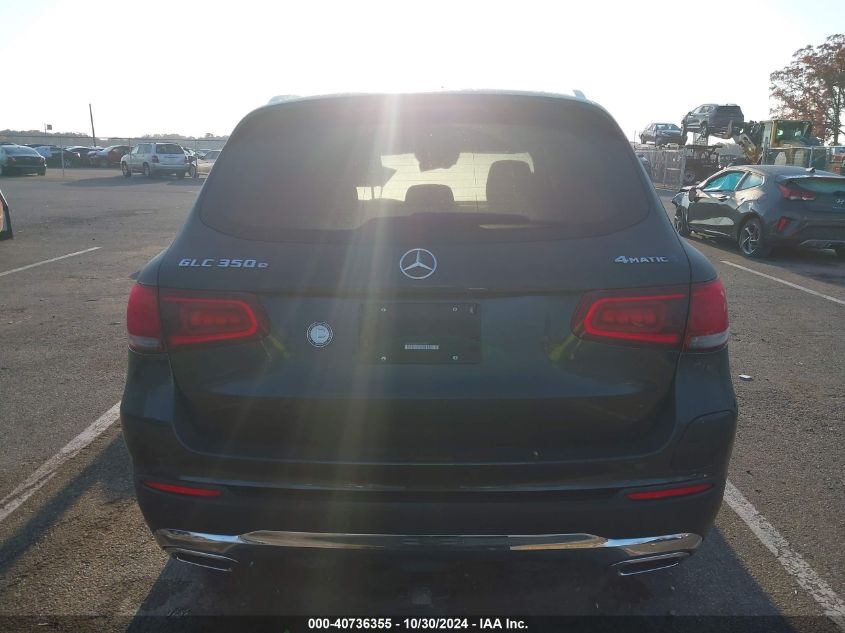 2020 Mercedes-Benz Glc 350E 4Matic VIN: W1N0G5DB1LF775227 Lot: 40736355