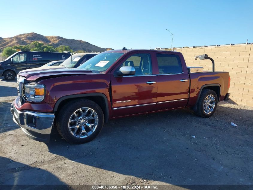 2014 GMC Sierra 1500 Slt VIN: 3GTP1VEC4EG174880 Lot: 40736358