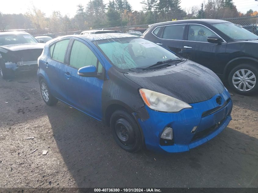 2012 Toyota Prius C Three VIN: JTDKDTB36C1515573 Lot: 40736380