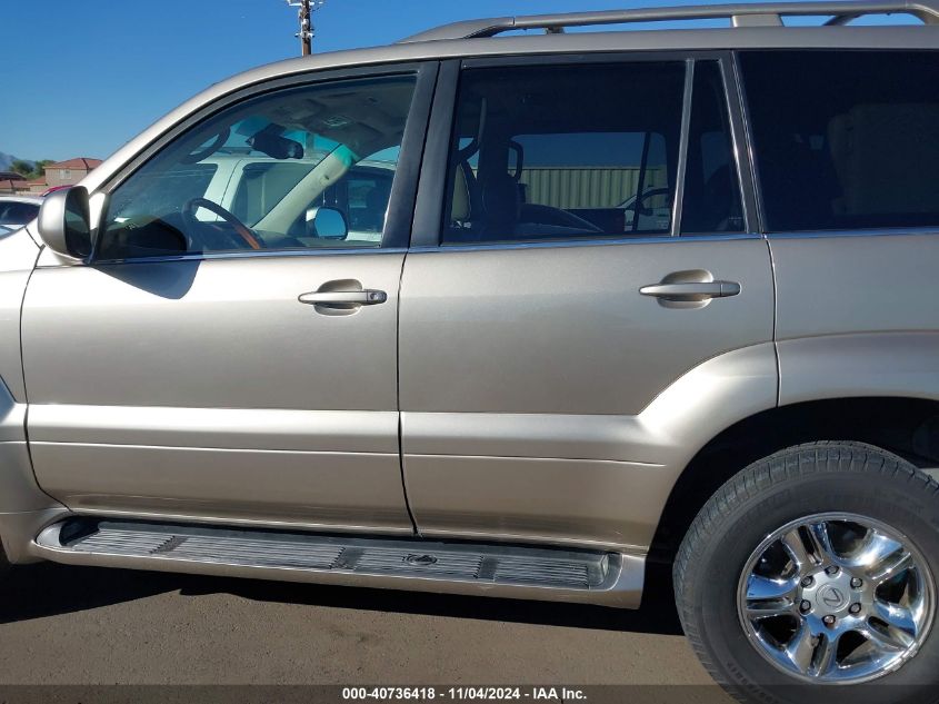 2004 Lexus Gx 470 VIN: JTJBT20X240035277 Lot: 40736418