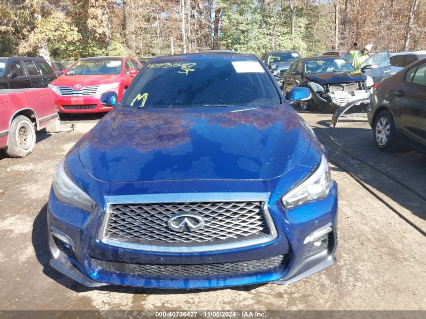 2020 Infiniti Q50 Sport Awd VIN: JN1EV7AR3LM252029 Lot: 40736427