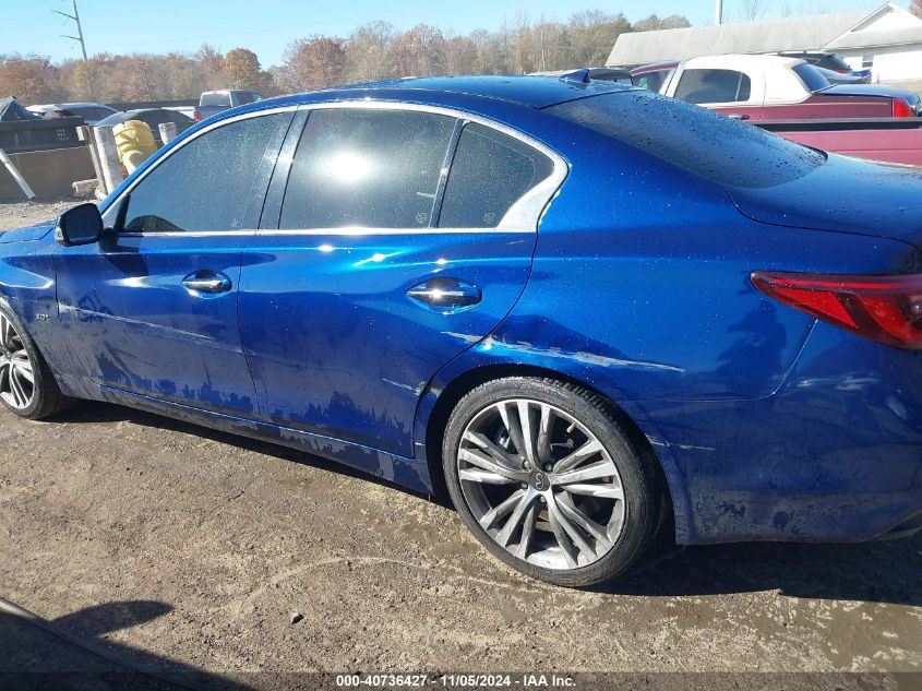 2020 Infiniti Q50 Sport Awd VIN: JN1EV7AR3LM252029 Lot: 40736427