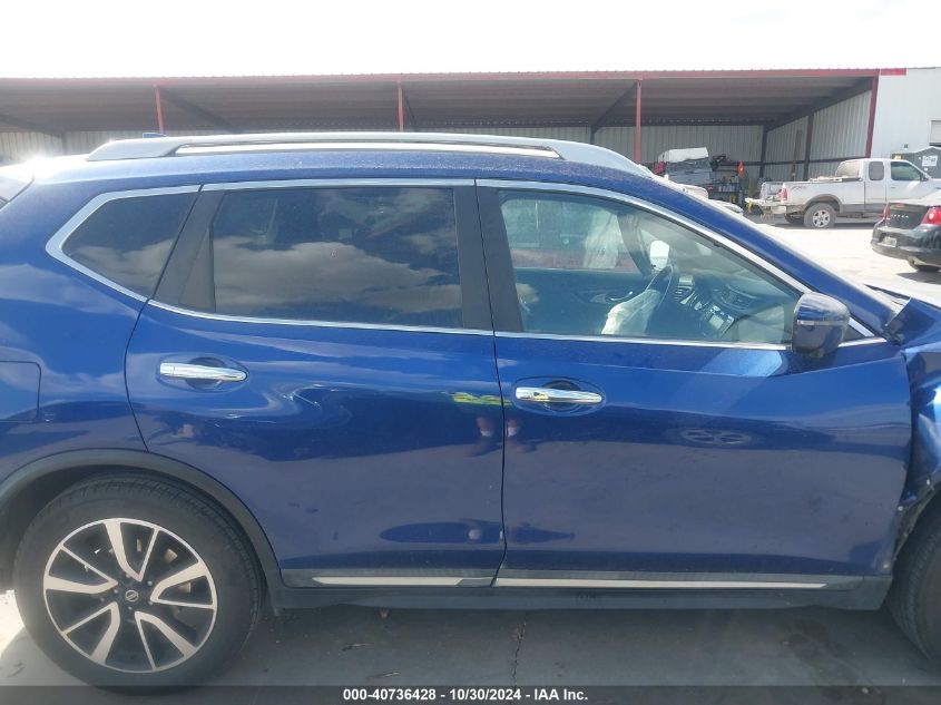 2020 Nissan Rogue Sl Fwd VIN: 5N1AT2MT7LC717599 Lot: 40736428