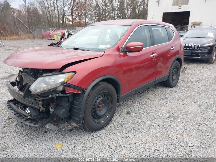 2015 NISSAN ROGUE S - KNMAT2MV5FP565874
