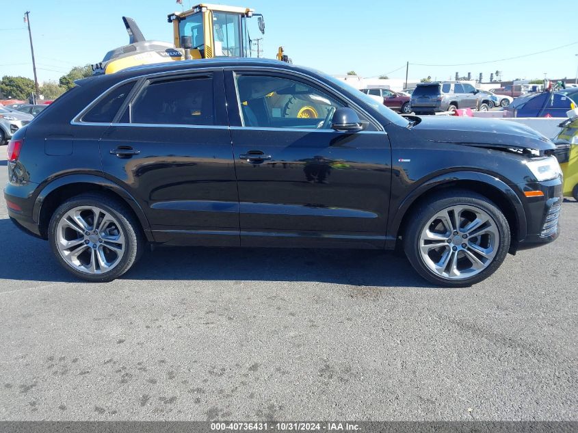 2018 Audi Q3 2.0T Premium/2.0T Sport Premium VIN: WA1HCCFS4JR017105 Lot: 40736431