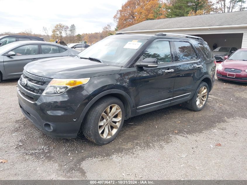 VIN 1FM5K8F80EGC56113 2014 Ford Explorer, Limited no.2