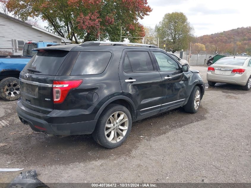 VIN 1FM5K8F80EGC56113 2014 Ford Explorer, Limited no.4