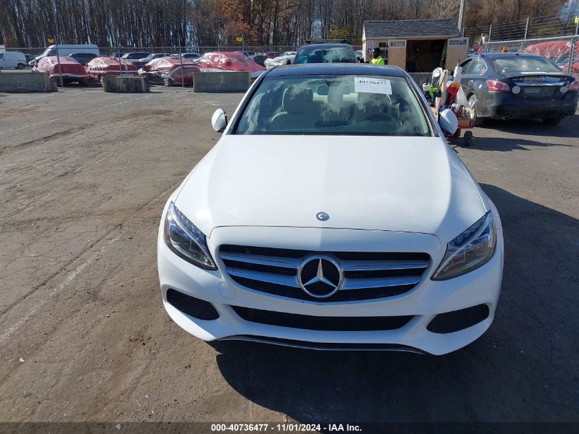 2016 Mercedes-Benz C 300 4Matic/Luxury 4Matic/Sport 4Matic VIN: 55SWF4KB1GU175396 Lot: 40736477