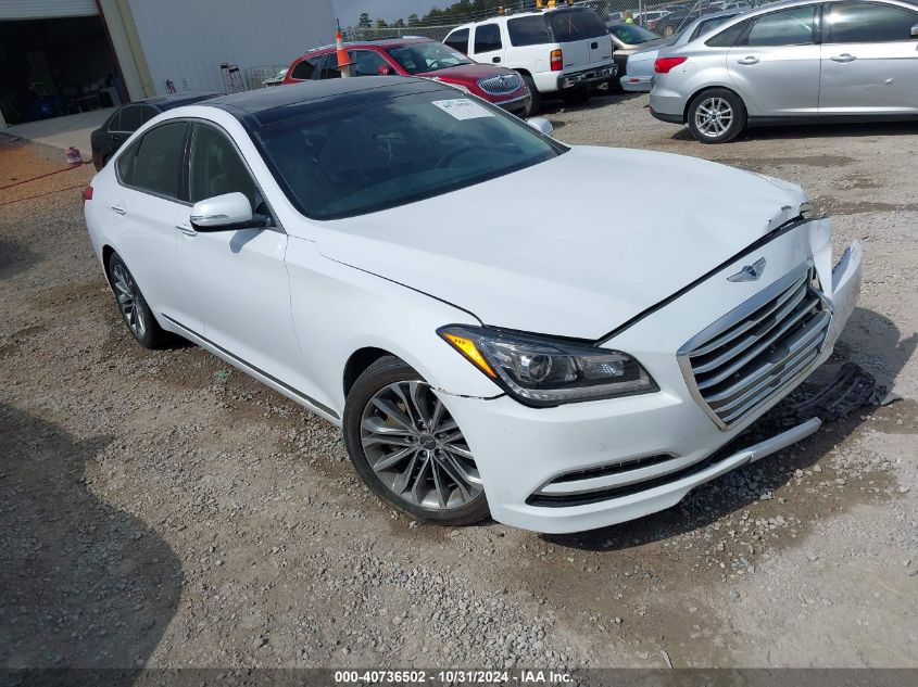 VIN KMHGN4JE9FU024876 2015 Hyundai Genesis, 3.8 no.1