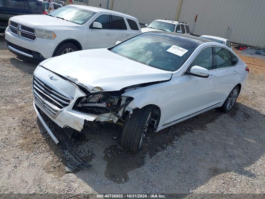 VIN KMHGN4JE9FU024876 2015 Hyundai Genesis, 3.8 no.2