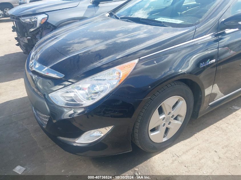 2012 Hyundai Sonata Hybrid VIN: KMHEC4A48CA028712 Lot: 40736524