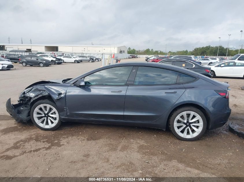 2021 Tesla Model 3 Standard Range Plus Rear-Wheel Drive VIN: 5YJ3E1EAXMF921851 Lot: 40736531