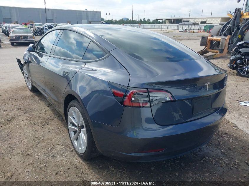 VIN 5YJ3E1EAXMF921851 2021 Tesla Model 3, Standard... no.3