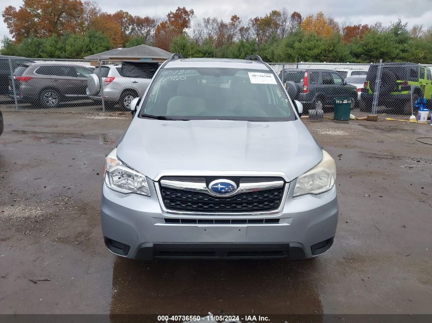 2015 Subaru Forester 2.5I Premium VIN: JF2SJADC0FH405142 Lot: 40736560