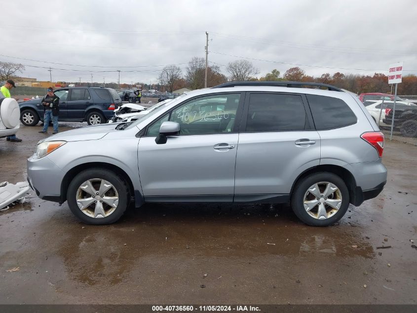 2015 Subaru Forester 2.5I Premium VIN: JF2SJADC0FH405142 Lot: 40736560