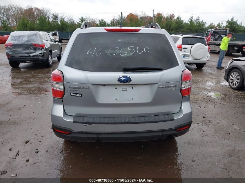 2015 Subaru Forester 2.5I Premium VIN: JF2SJADC0FH405142 Lot: 40736560