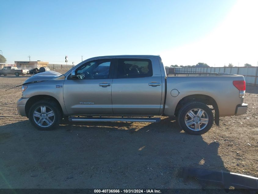 2008 Toyota Tundra Limited 5.7L V8 VIN: 5TFDV58168X039952 Lot: 40736566