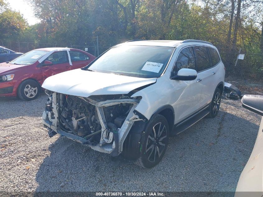 2019 Honda Pilot Elite VIN: 5FNYF6H01KB068661 Lot: 40736570